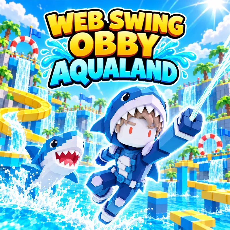 Web Swing Obby: Aqualand cover art